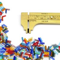 Rainbow Bugle Bead Mix, Size 3 Tubes