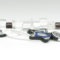 Monochrome Furnace Cane Bead Mix