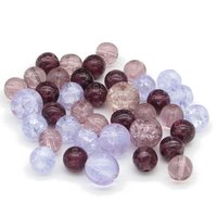 Czech Crackled Glass Bead Mix