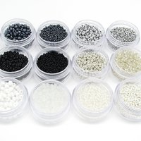 Seed Bead Assortment, Neutral Shades Sampler Kit