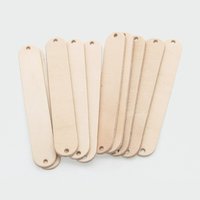 3 Inch Leather Die Cuts for making Loops and Long Dangles (10)