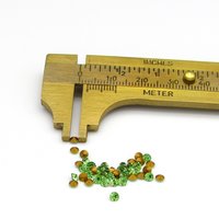 Vintage Rhinestone Chatons PP20 Crystal Point Backs, 2.6-2.7mm SS9 Non-Hotfix