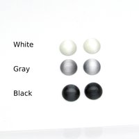 Round Fiber Optic Glass Cabochons, 11.5mm 12.5mm 13mm