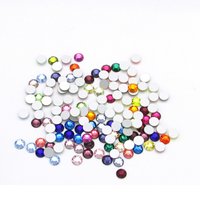 Rhinestone Flat Back Mix 20ss Machine Cut Non-Hotfix Preciosa Crystal VIVA12 Chaton Roses