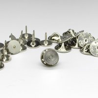 10mm Tie Tack Findings, Lapel Pin Posts and Clutches