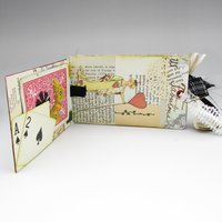 Mini Tag Junk Journal with Tab Binding