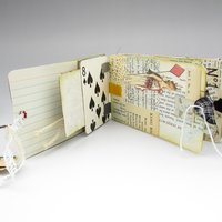 Mini Tag Junk Journal with Tab Binding