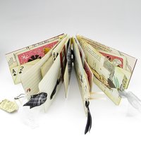 Mini Tag Junk Journal with Tab Binding