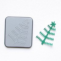 Sizzix Sizzlits Dies, 2 1/4” Square Christmas Motifs
