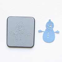 Sizzix Sizzlits Dies, 2 1/4” Square Christmas Motifs