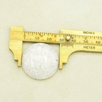 Large Round Cabochon, 30mm Beige Jasper