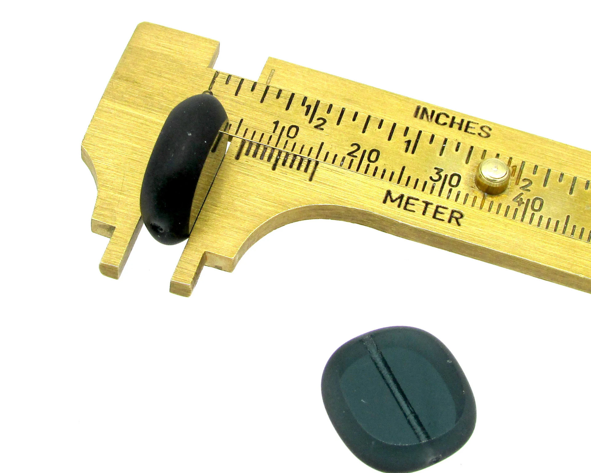 17mm Rectangle 2-Cut Window Beads, Translucent Montana