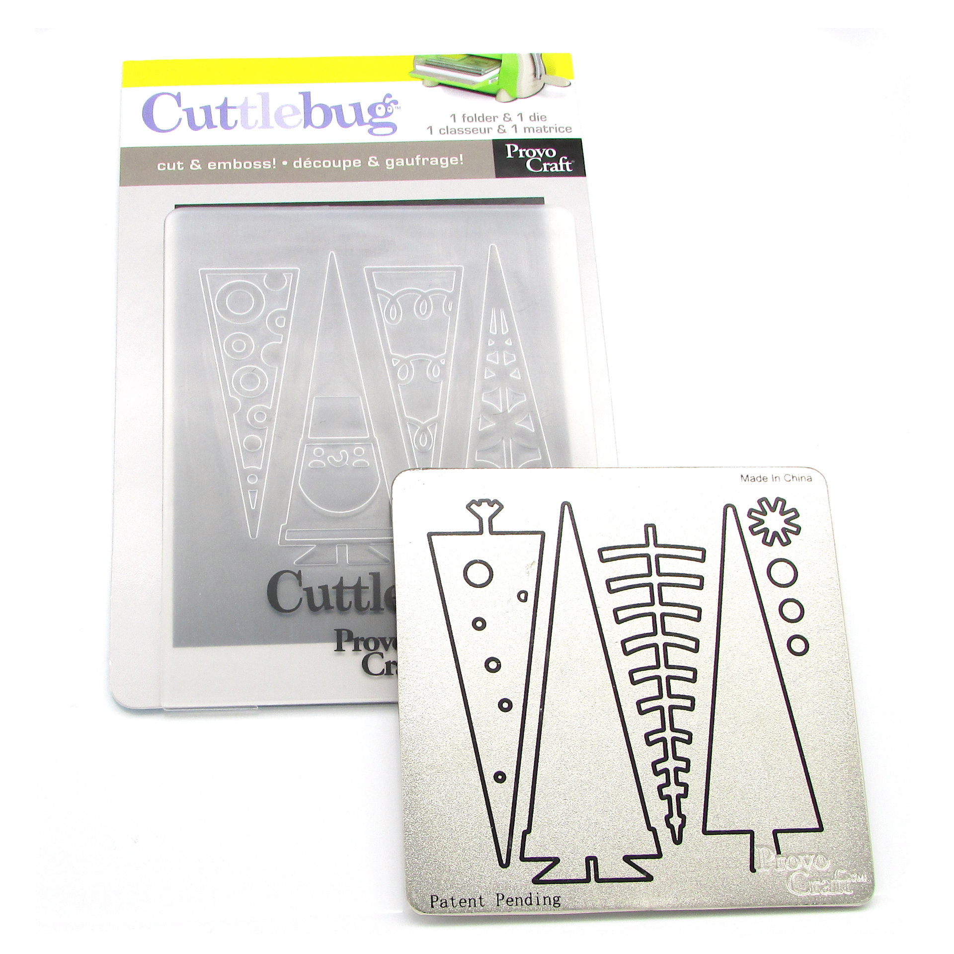 Cuttlebug Cut and Emboss Sets, 3" Folder with Die