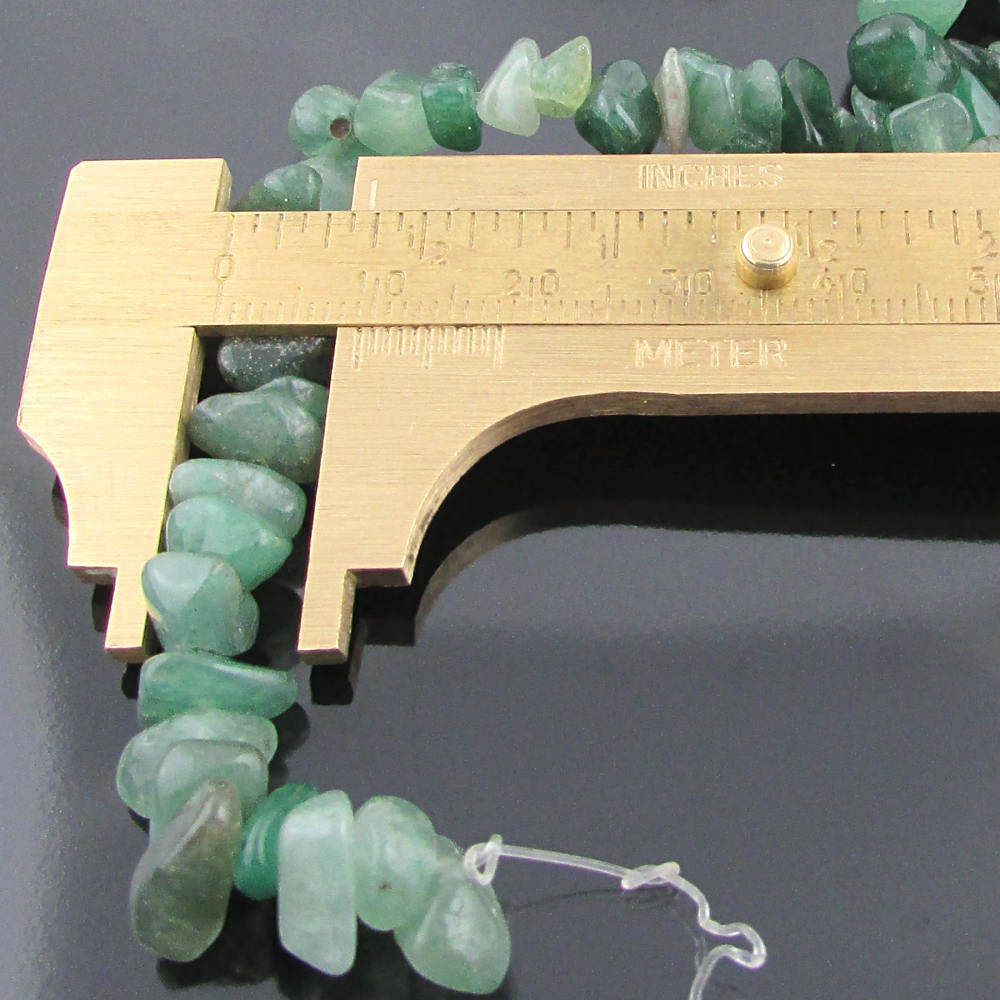 Green Aventurine Gemstone Chip Beads
