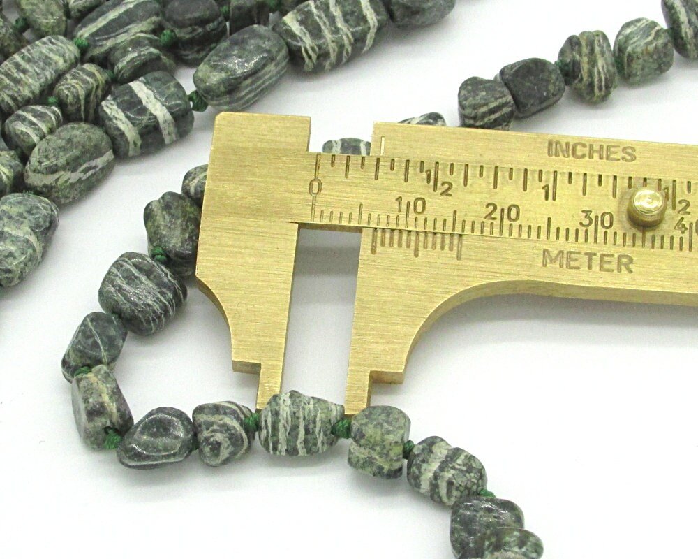 Zebra Jasper Gemstone Chip Beads