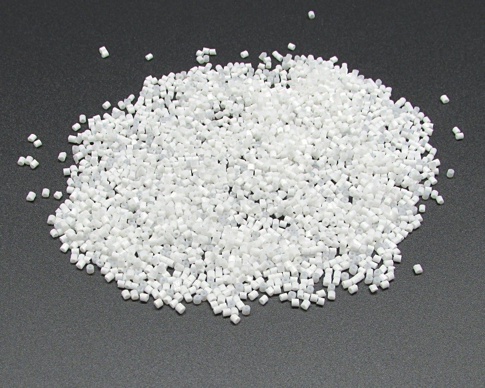 11/0 Opaque White Czech Seed Beads