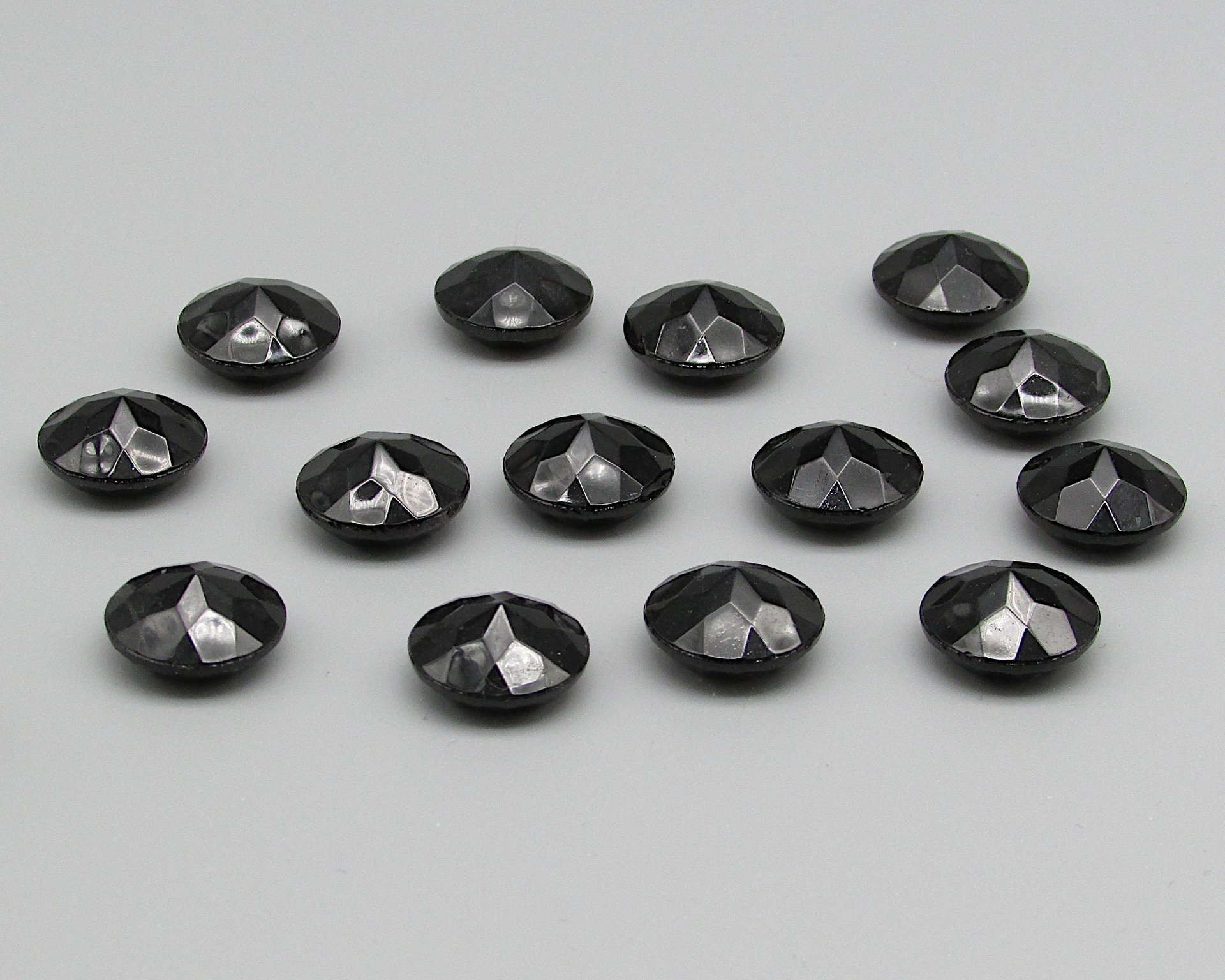 60ss Jet Black Faceted Dentelles (8)