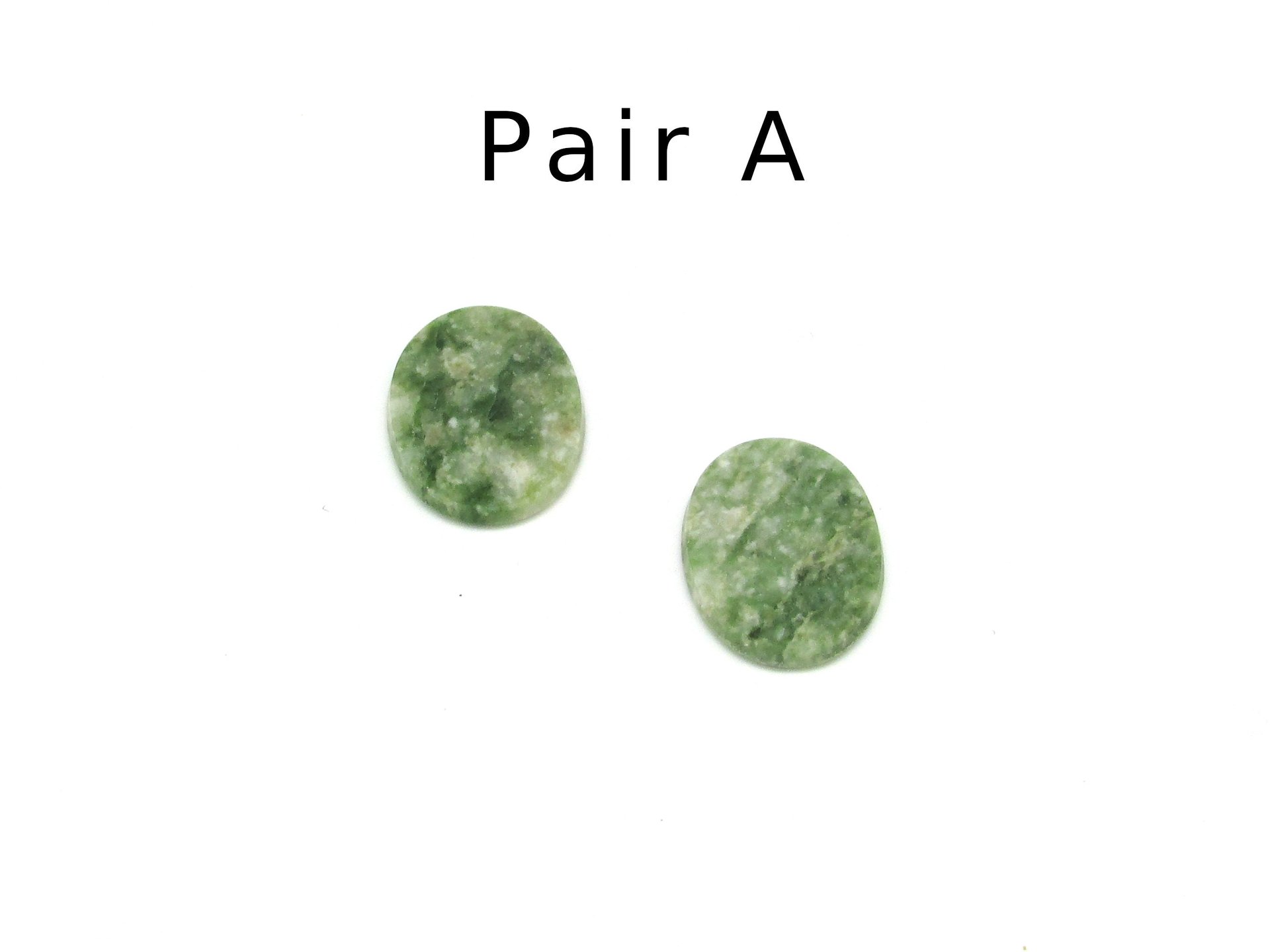 18x13mm Oval Wyoming Jade Cabochons
