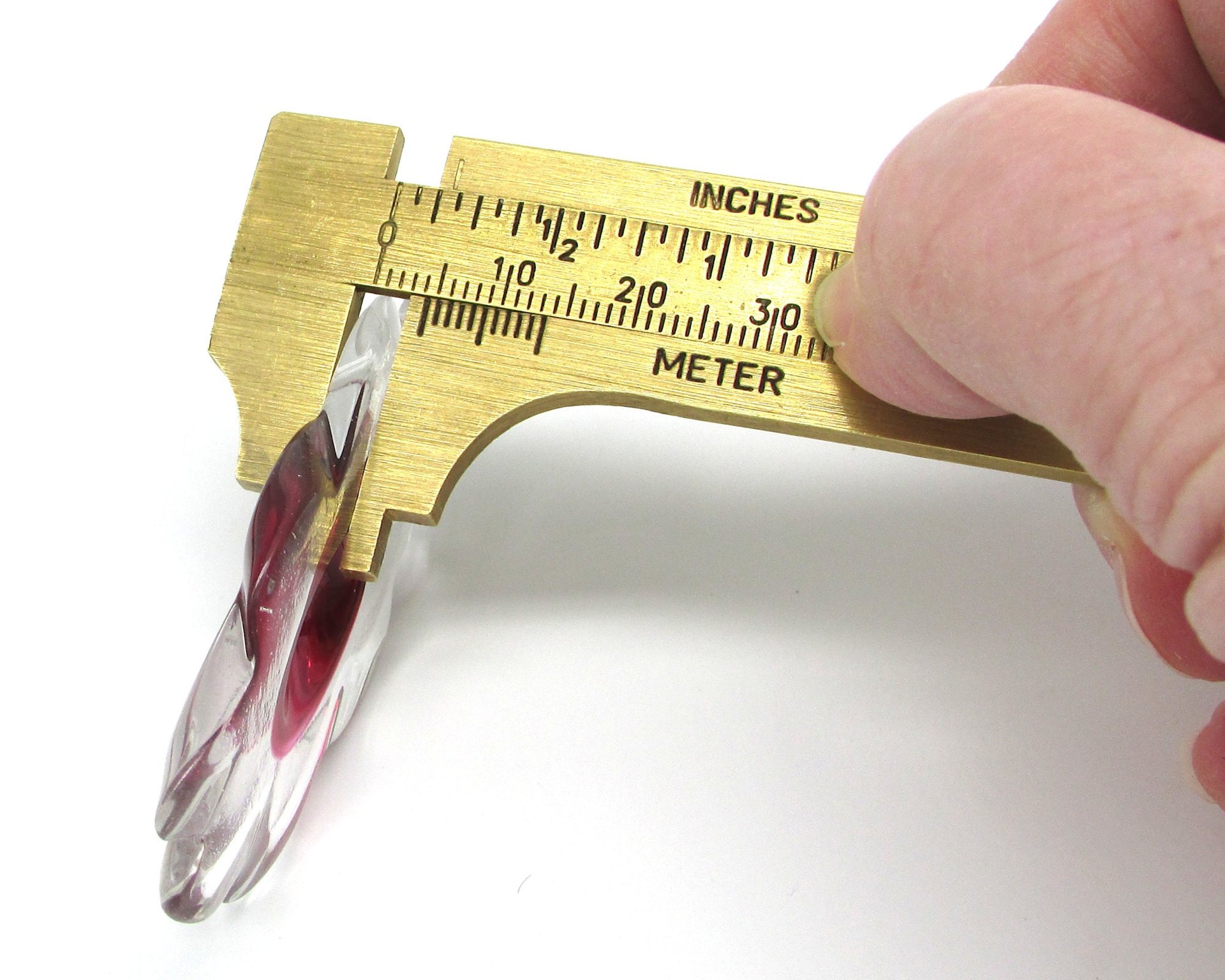 Furnace Cane Flower Slice Pendant