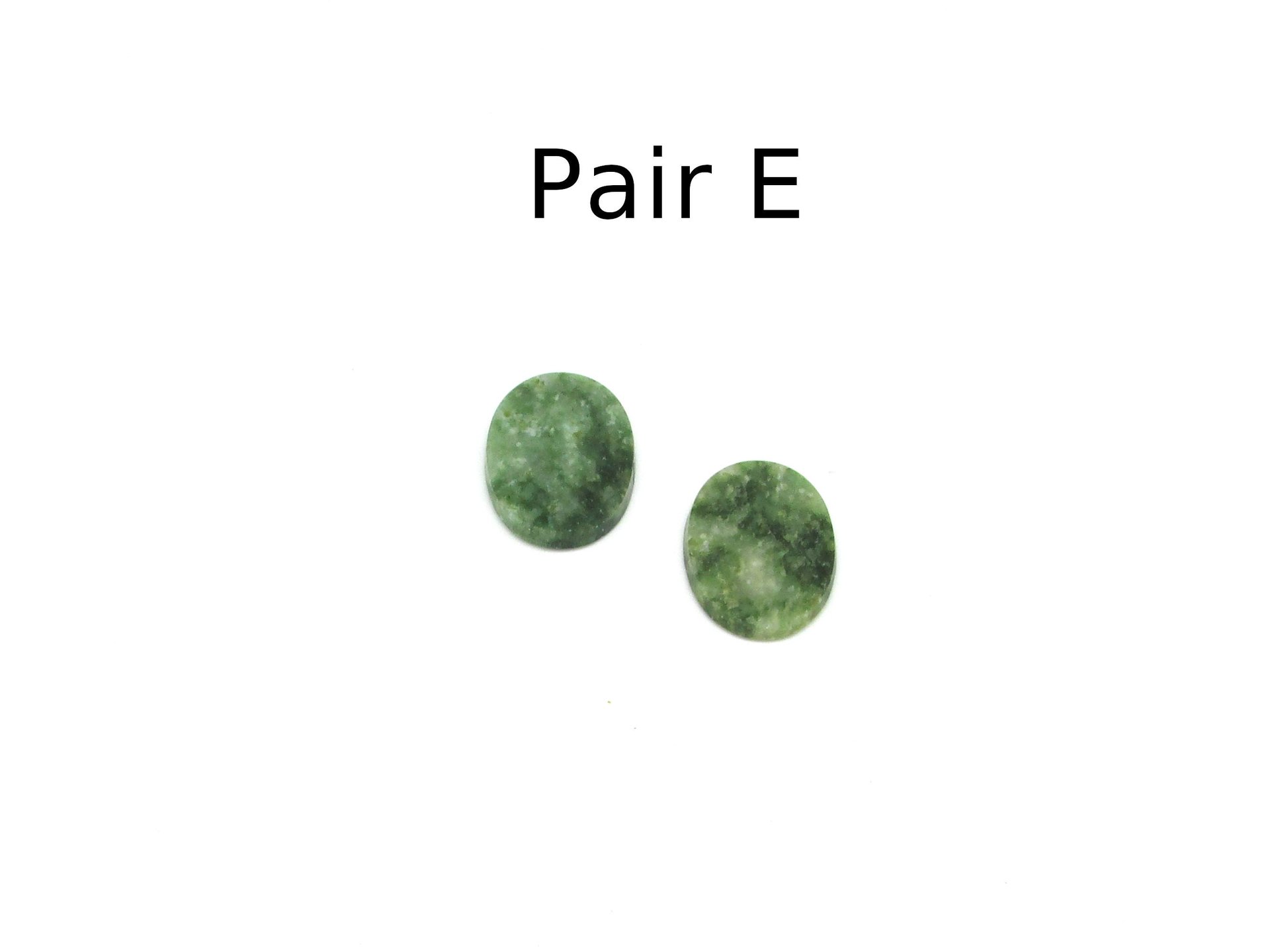 18x13mm Oval Wyoming Jade Cabochons