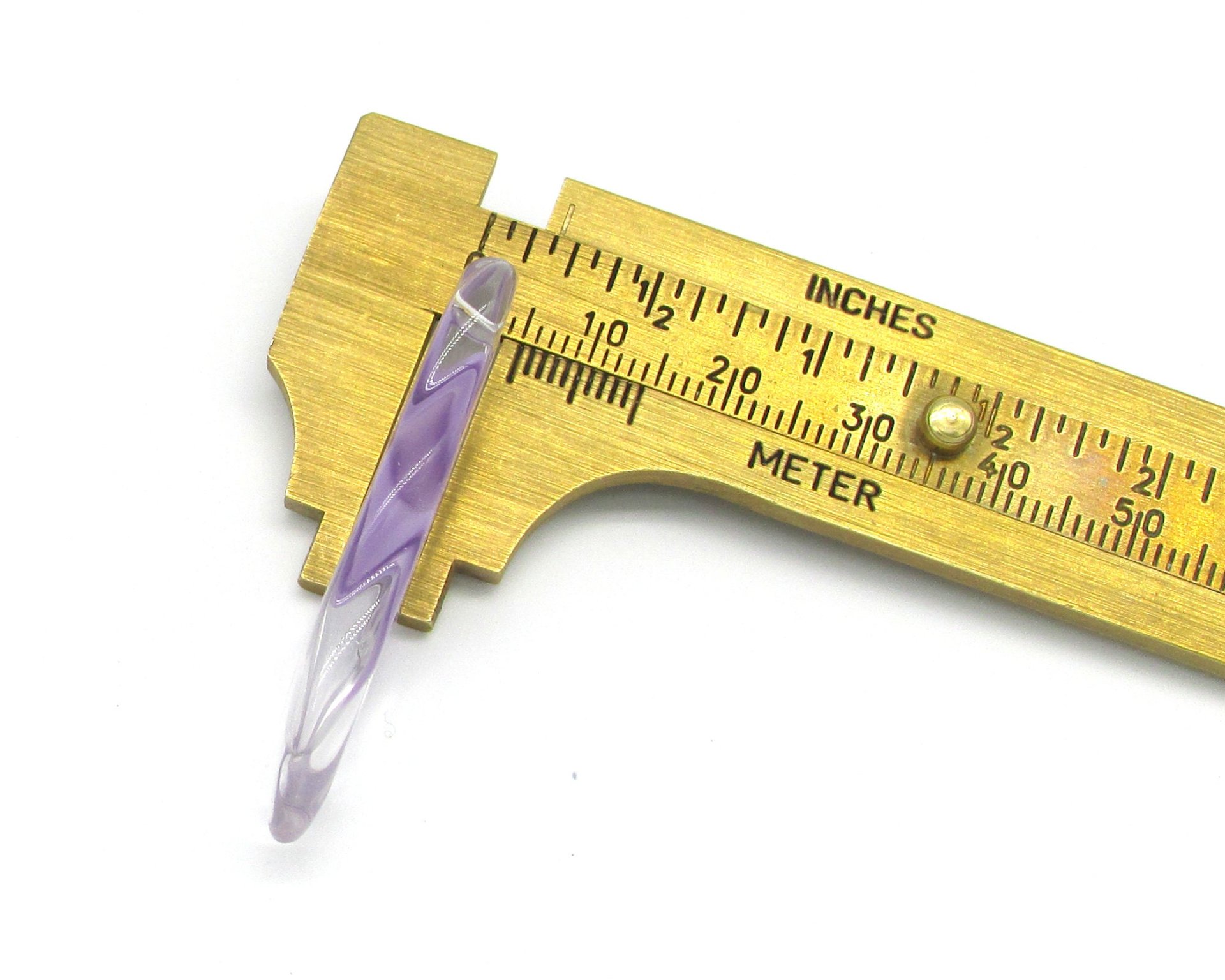 Furnace Cane Flower Slice Pendant