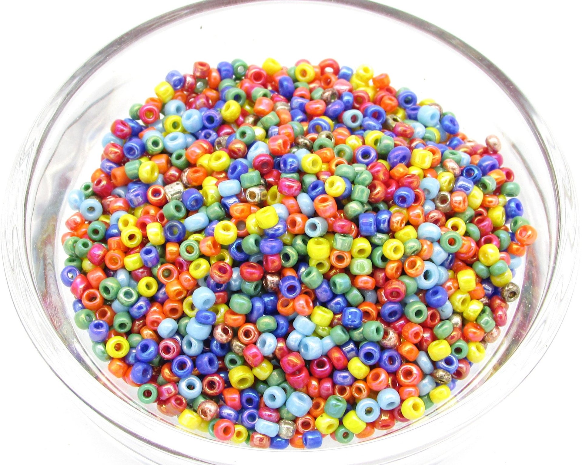 Opaque Seed Bead Mix, 11/0 Rocailles
