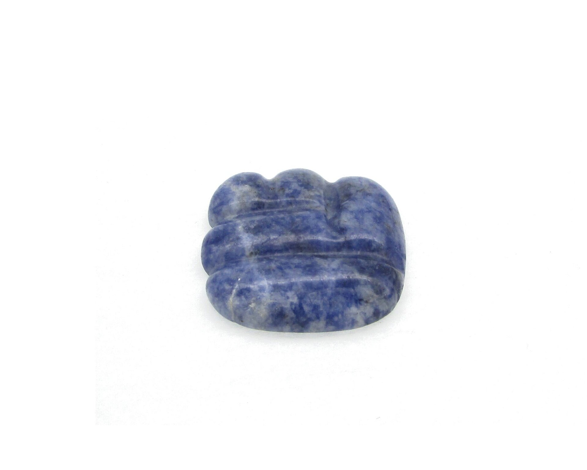 Dark Blue Sodalite Cabochon 24.5mm Art Deco Square 28ct Natural Gemstone