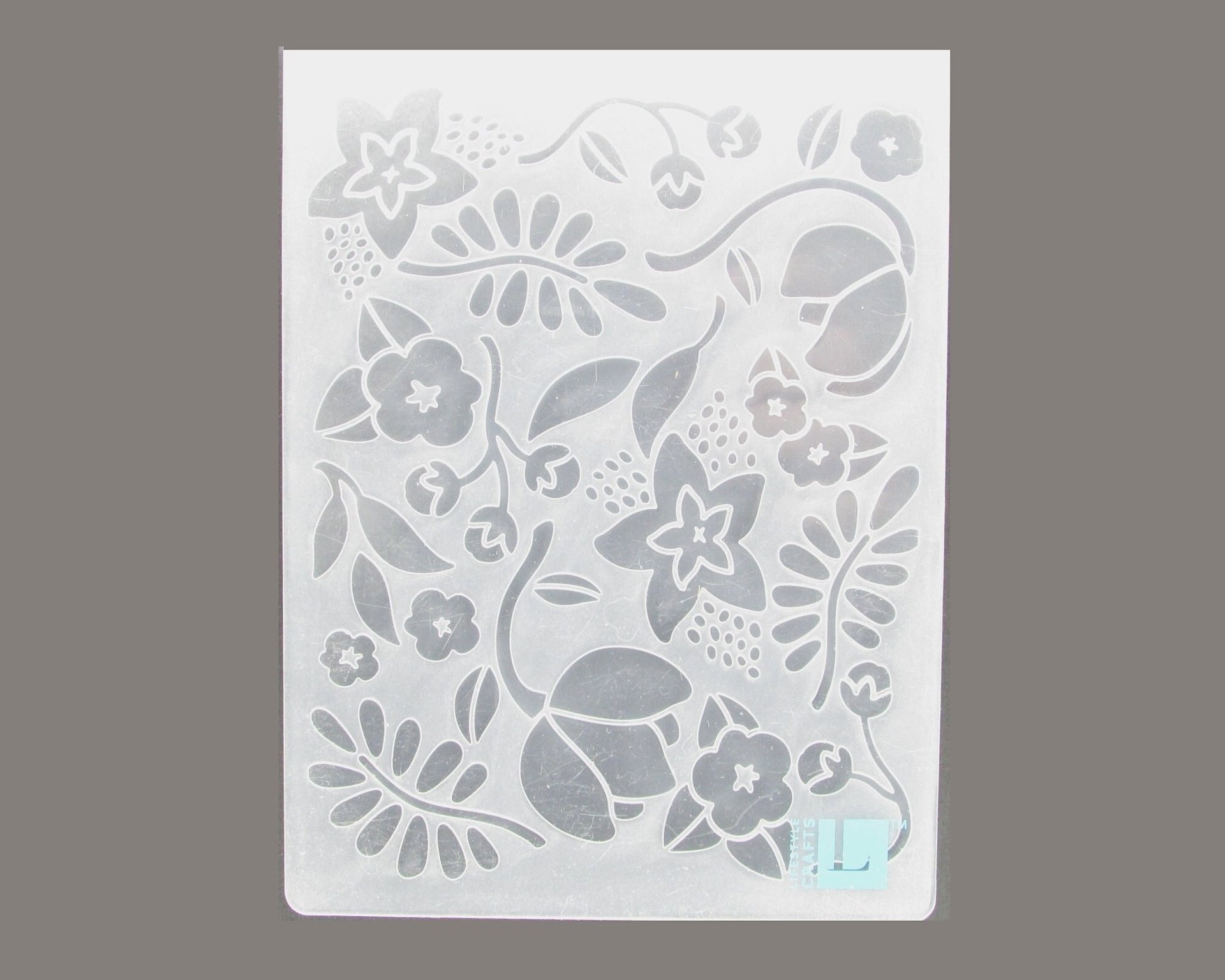  Floral Embossing Folder, Used A2
