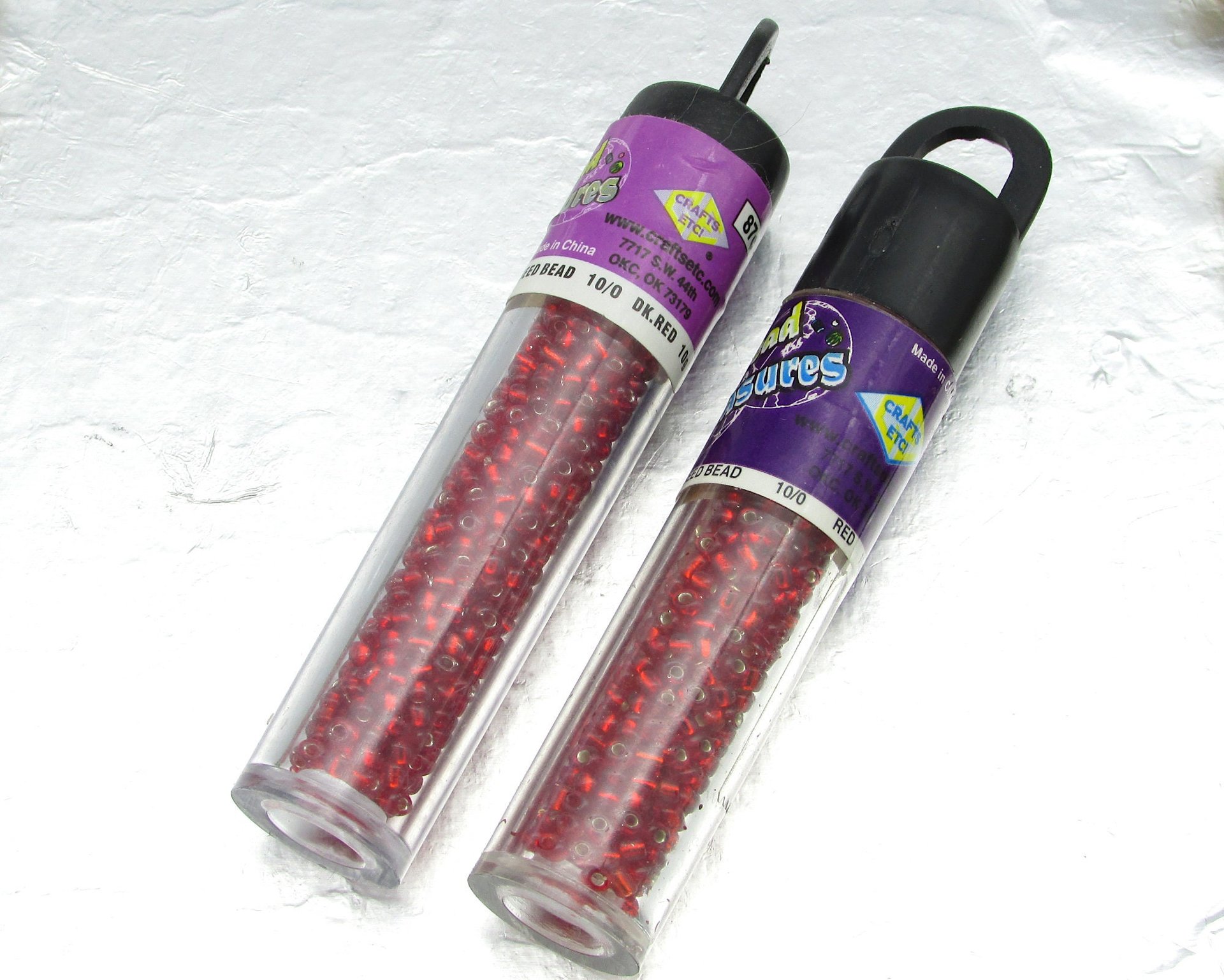 Red 10/0 Round Seed Beads