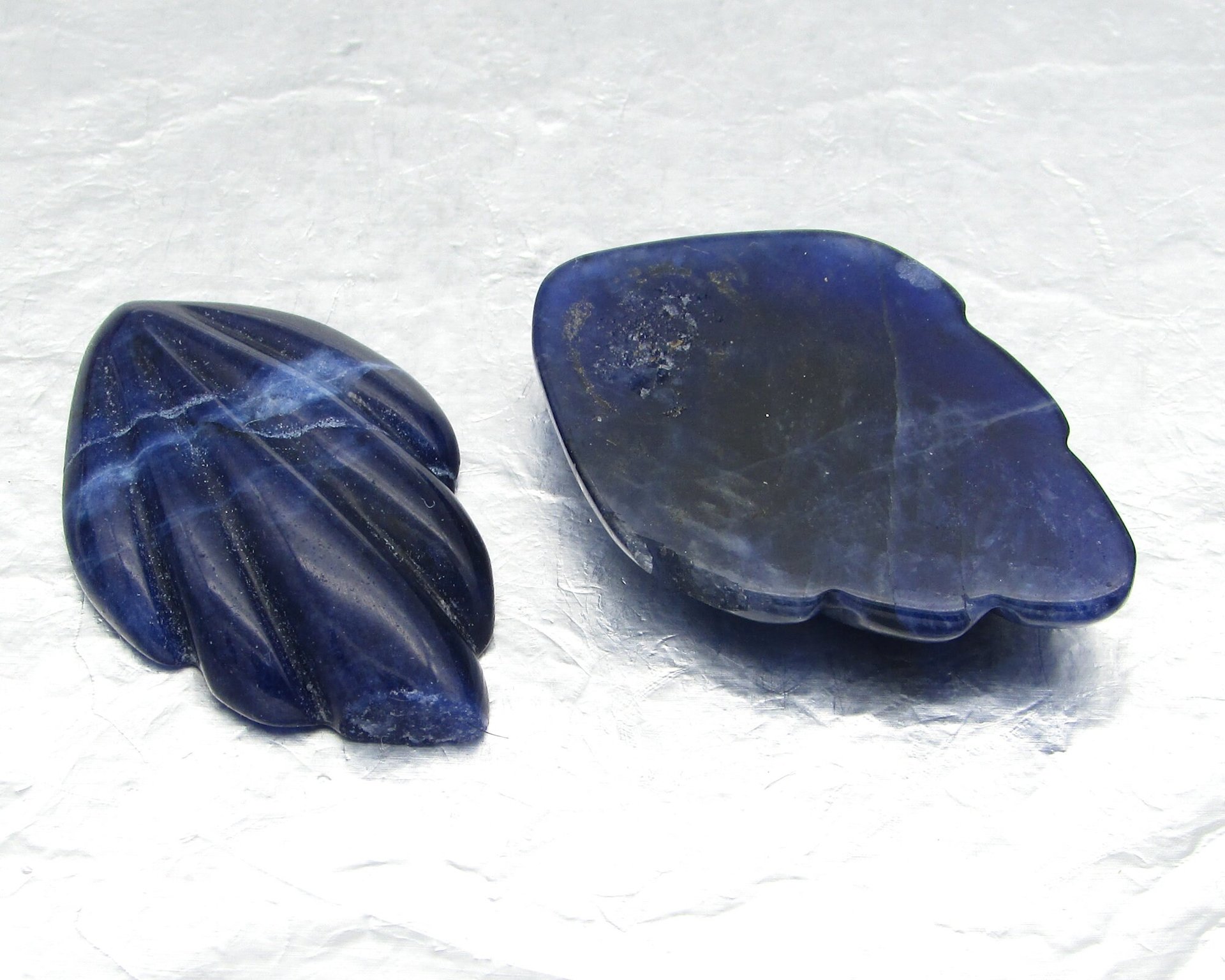 Sodalite Cabochon Art Deco Shield
