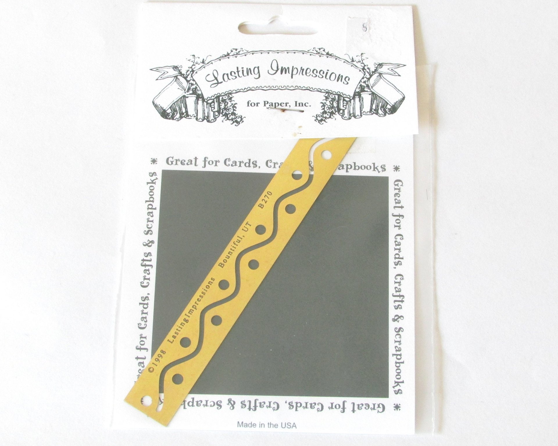 Brass Embossing Stencils, Assorted Themes