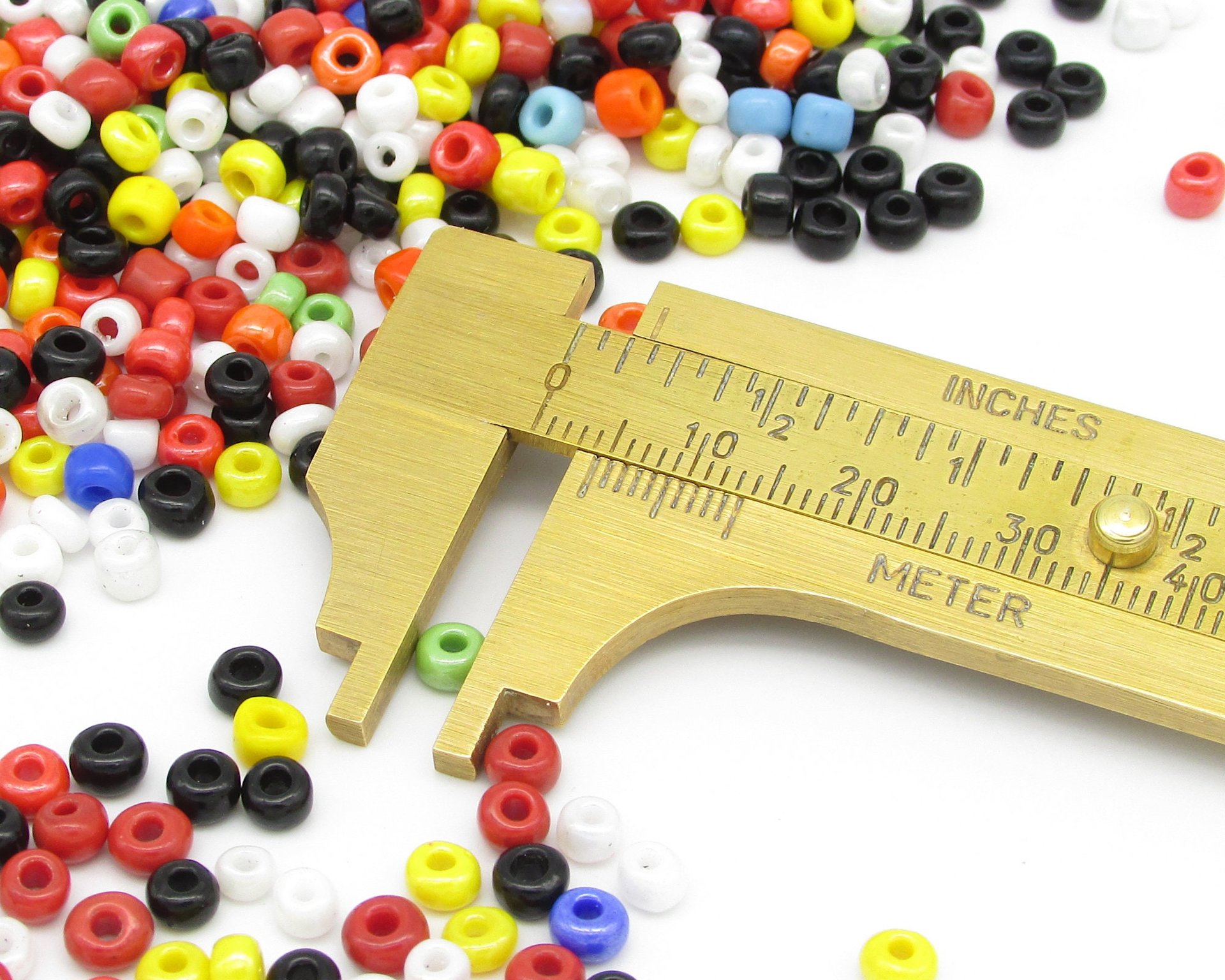 Opaque Seed Bead Mix, 6/0 and 8/0 Rocailles