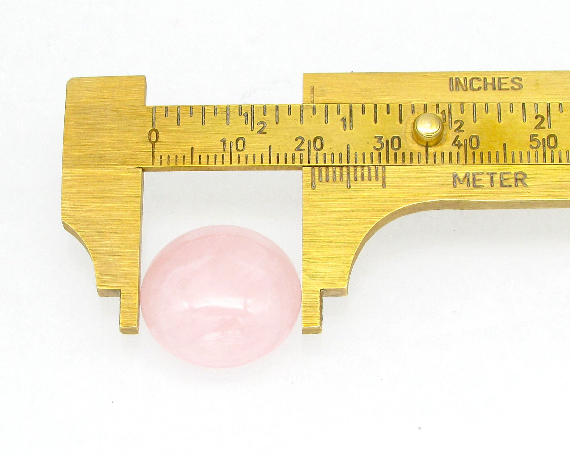 Rose Quartz Cabochon, 20mm 16mm 13mm Round