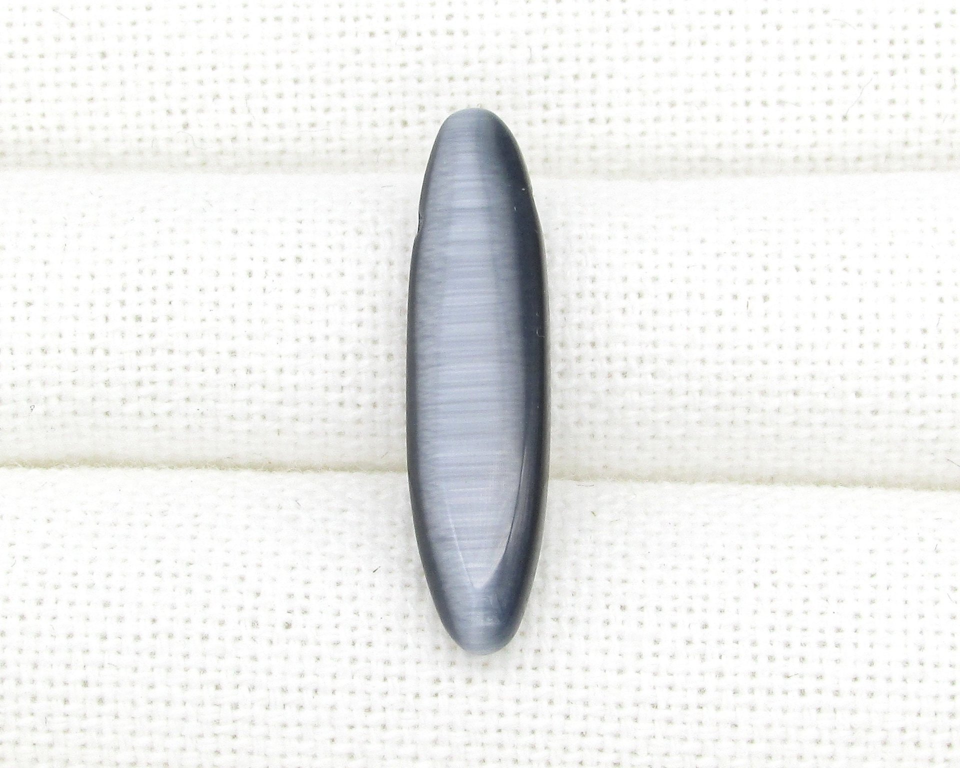 31x8x5mm Flat Marquise Top-drilled Pendant Fiber Optic Bead (1)