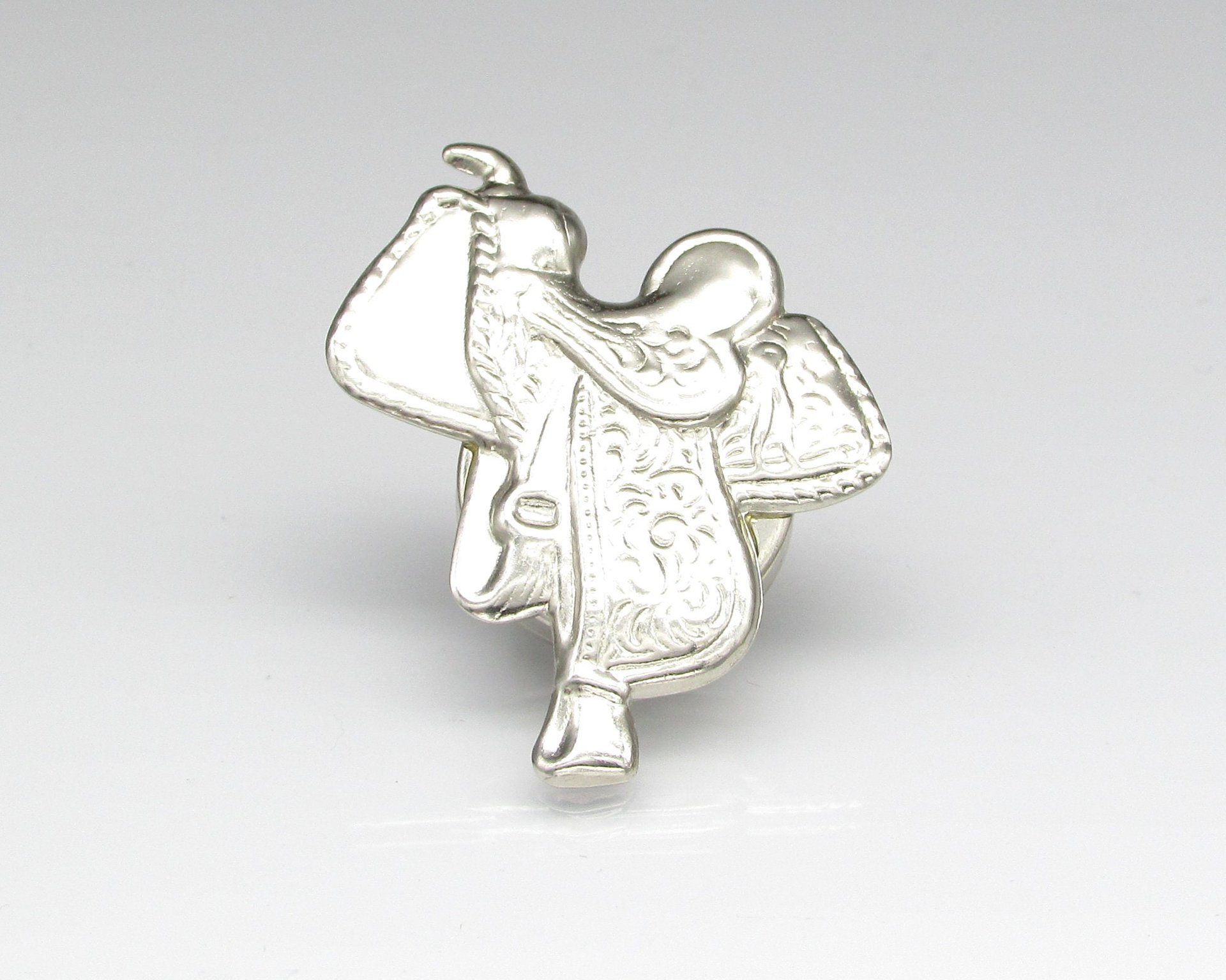 Silver-Tone Button Covers, Vintage Western Bling for Shirts and Cardigans (ea)