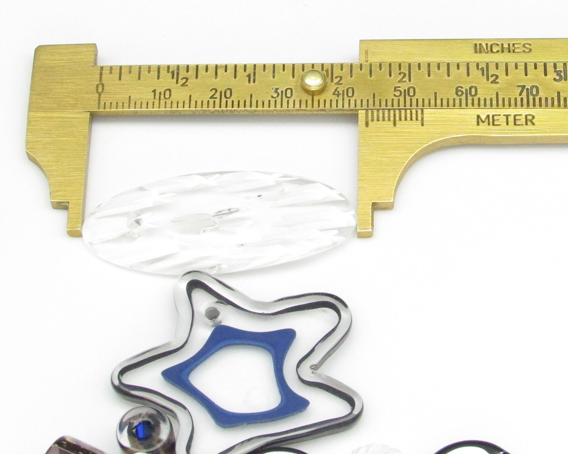 Monochrome Furnace Cane Bead Mix