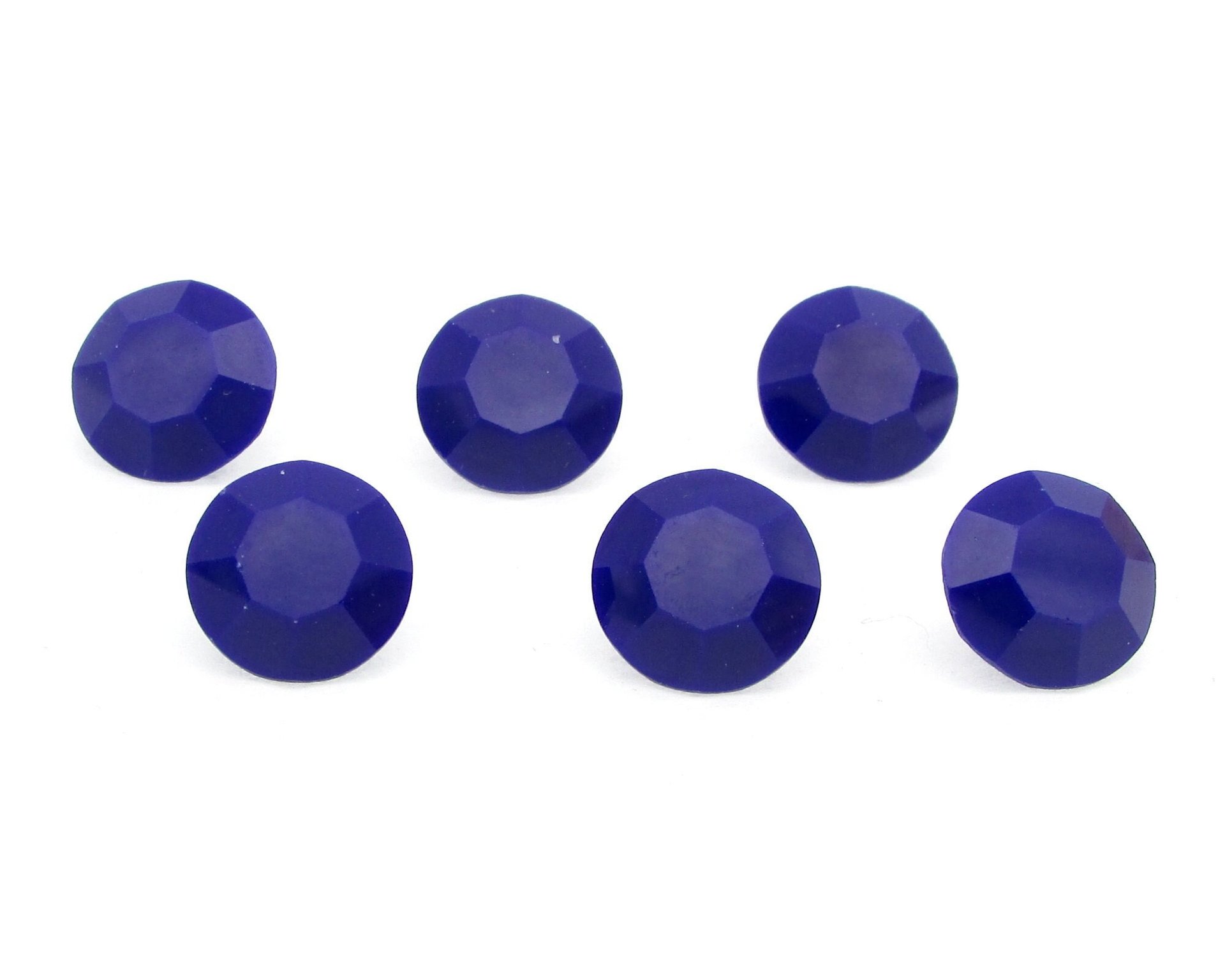 47ss Opaque Navy Blue Rhinestone Chatons (6)
