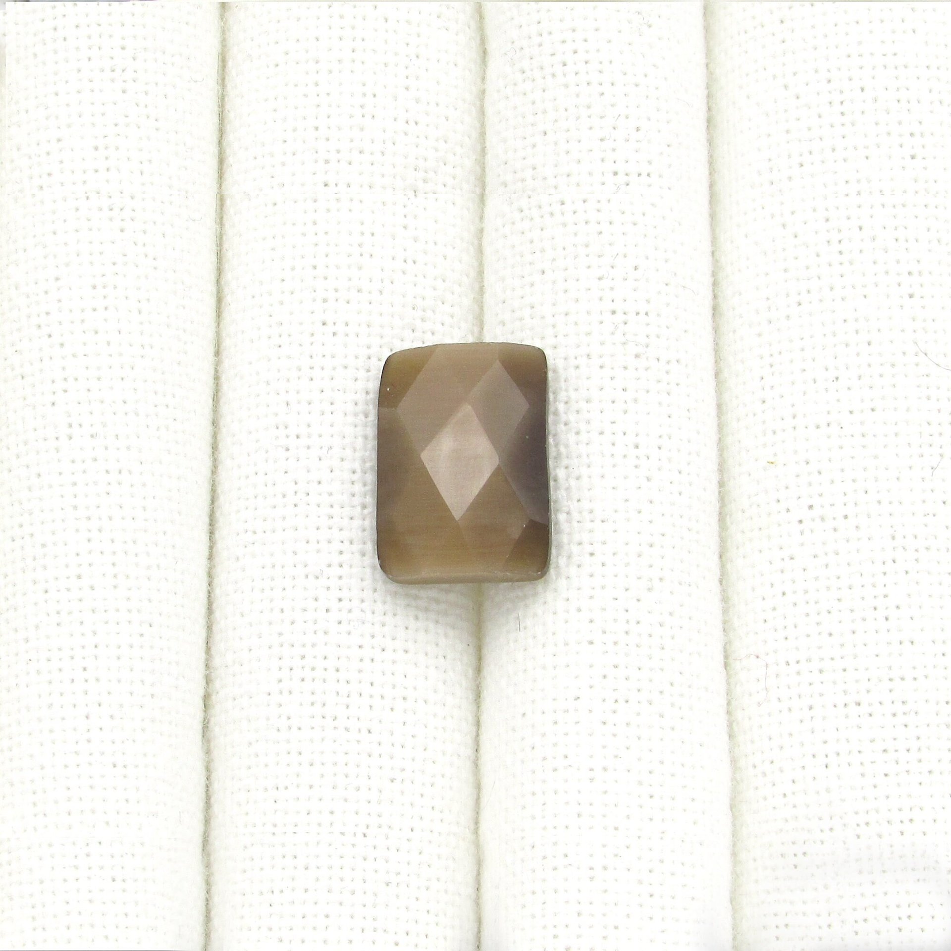 18mm Rectangular Rauten Rose Cabochon
