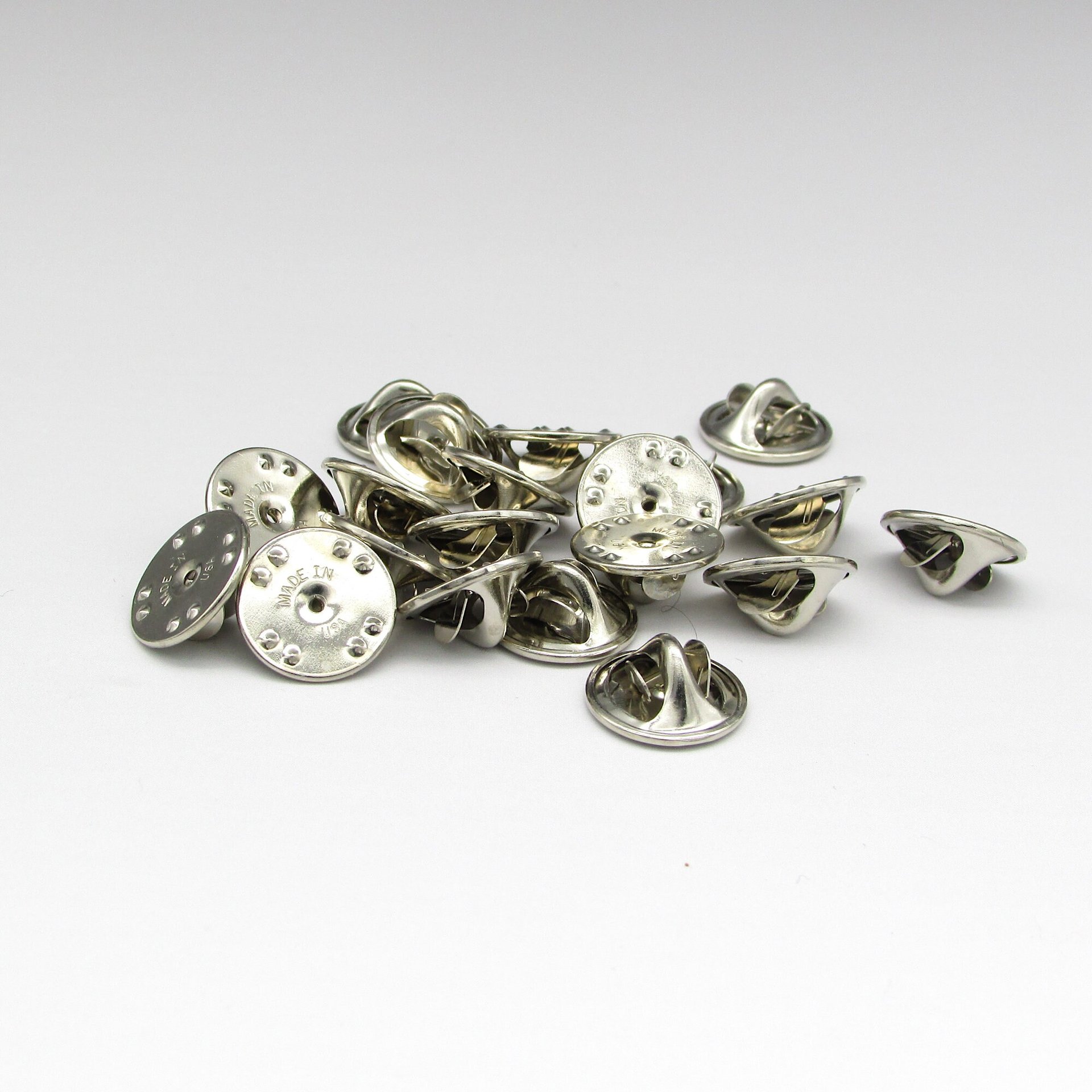 10mm Tie Tack Findings, Lapel Pin Posts and Clutches
