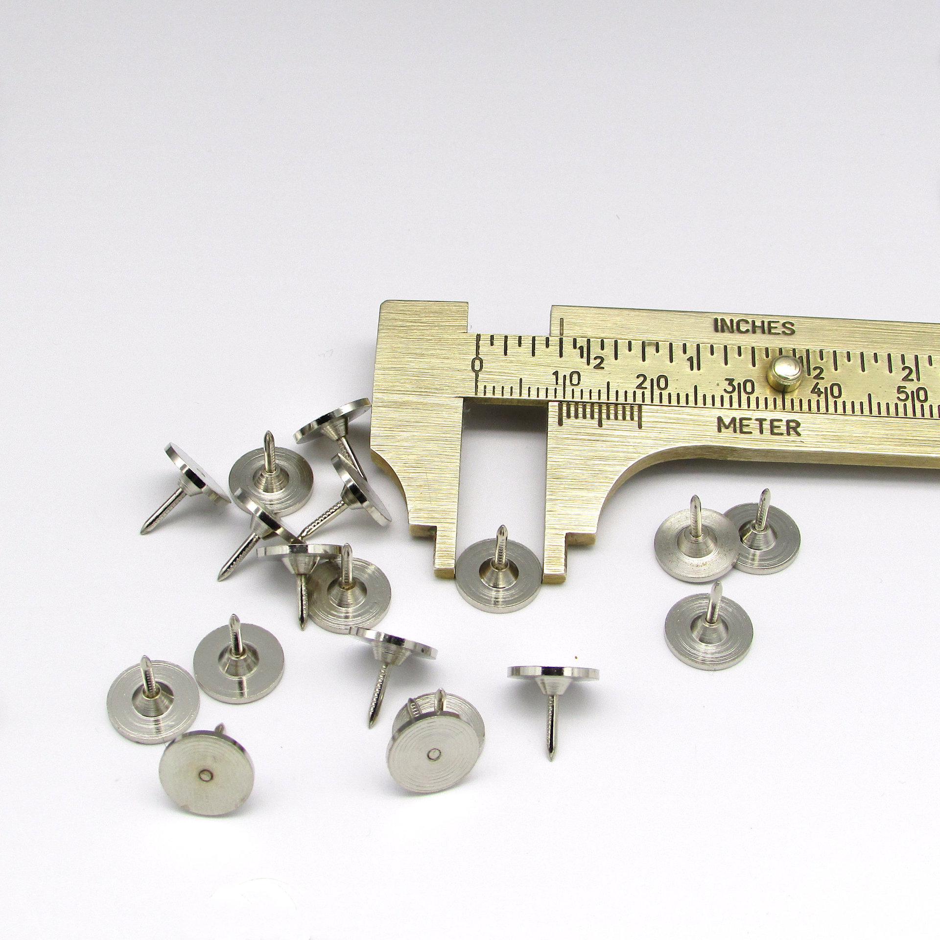 10mm Tie Tack Findings, Lapel Pin Posts and Clutches