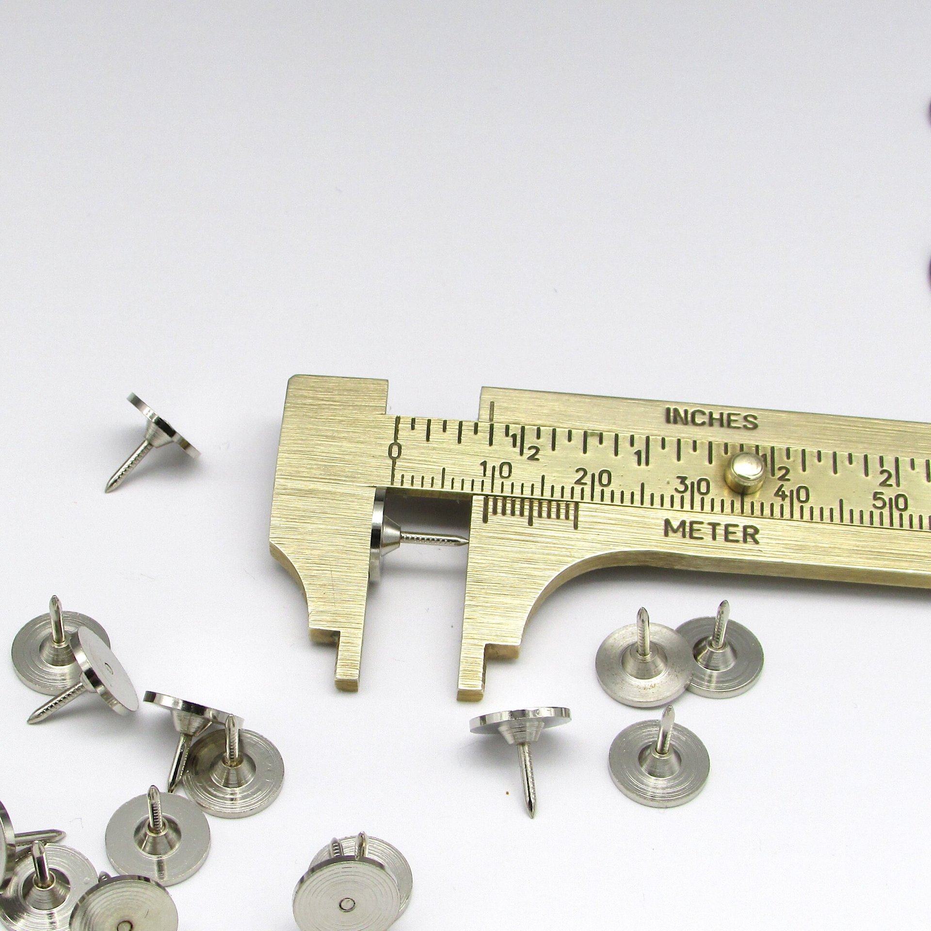10mm Tie Tack Findings, Lapel Pin Posts and Clutches