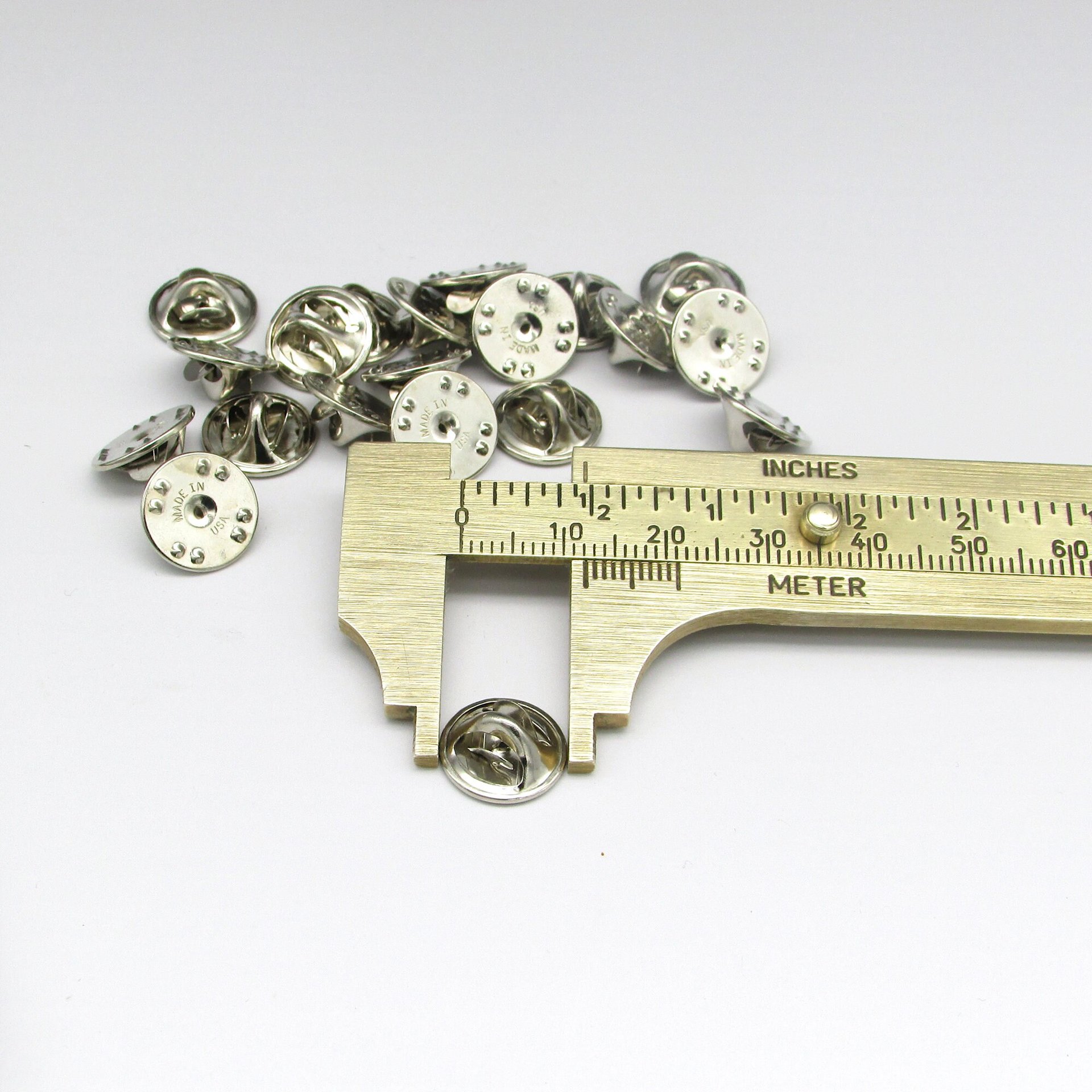 10mm Tie Tack Findings, Lapel Pin Posts and Clutches