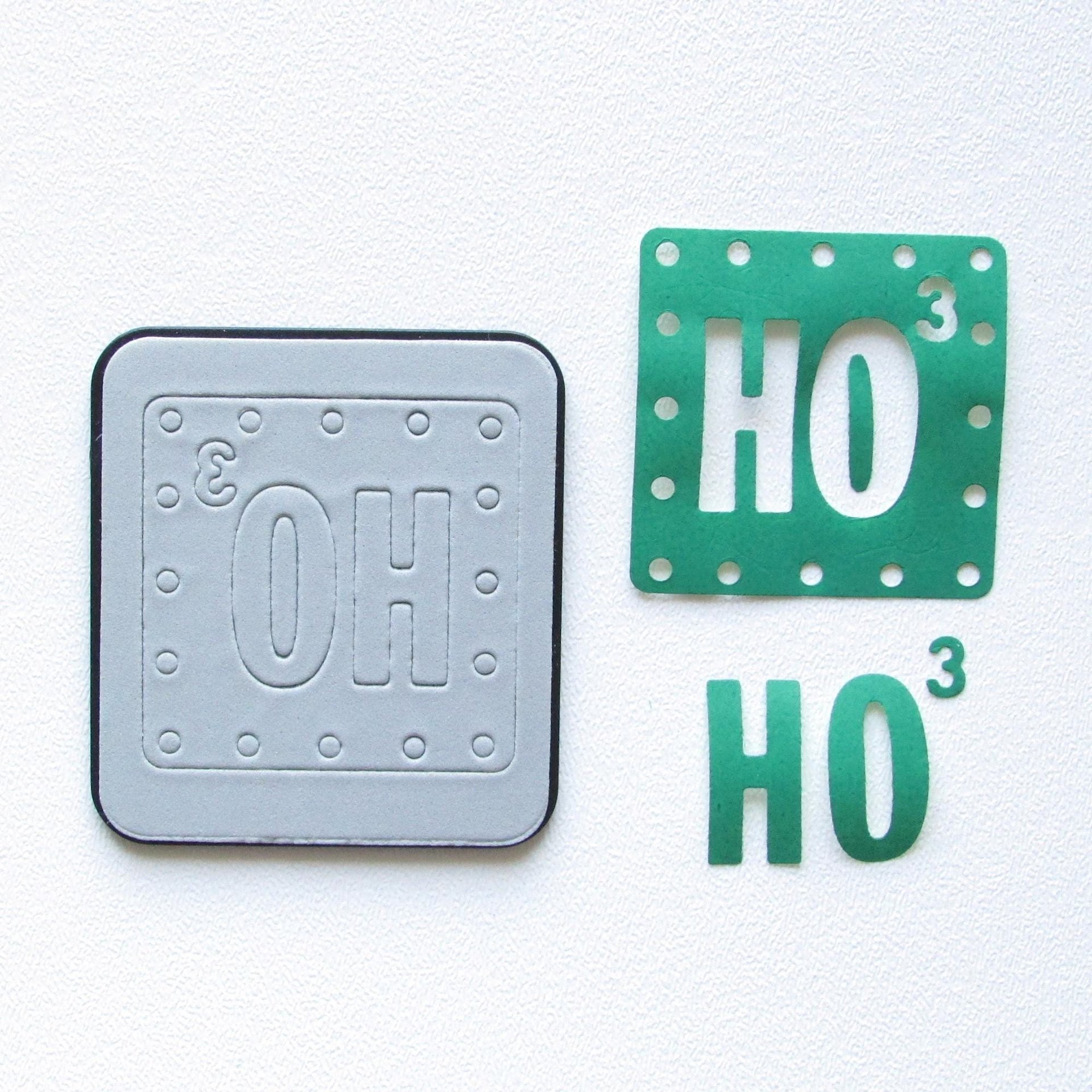 Sizzix Sizzlits Dies, 2 1/4” Square Christmas Motifs