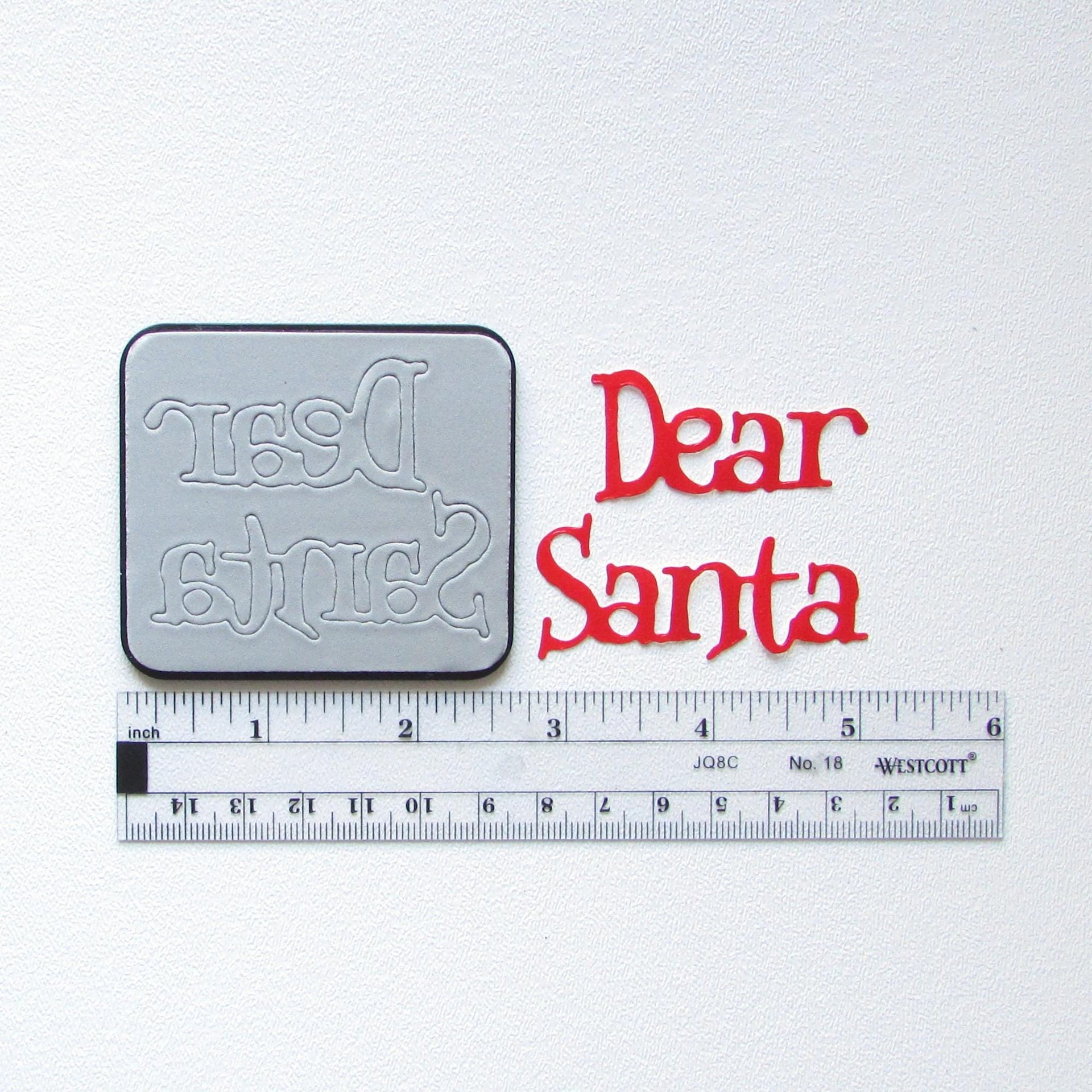 Sizzix Sizzlits Dies, 2 1/4” Square Christmas Motifs