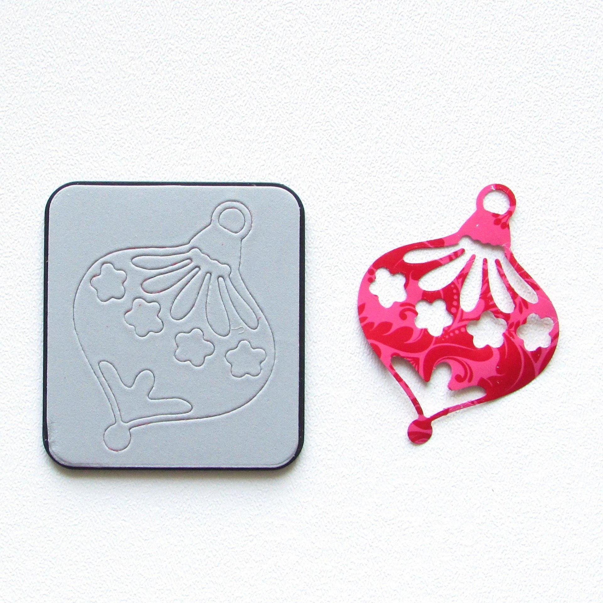 Sizzix Sizzlits Dies, 2 1/4” Square Christmas Motifs