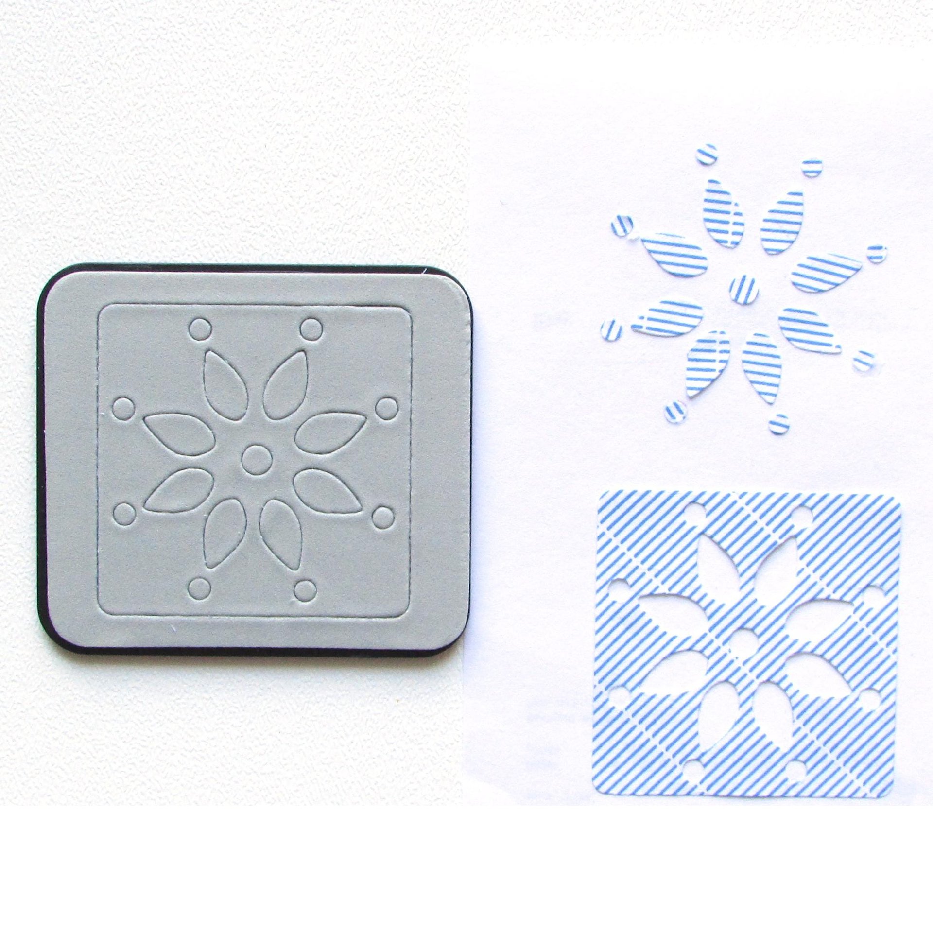 Sizzix Sizzlits Dies, 2 1/4” Square