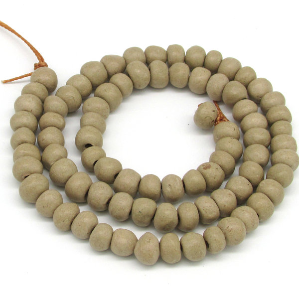 Wooden Rondelle Bead Strands