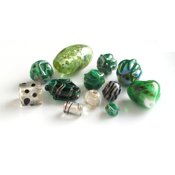 Vintage Lampwork Bead Mix
