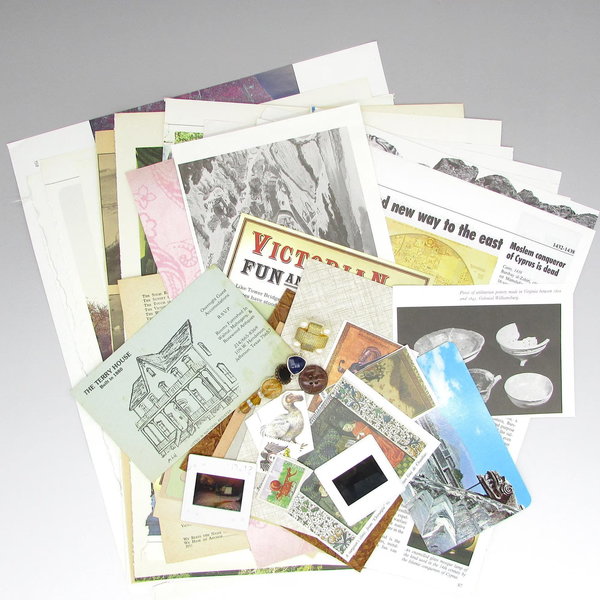 History Junk Journal Collage Starter Pack