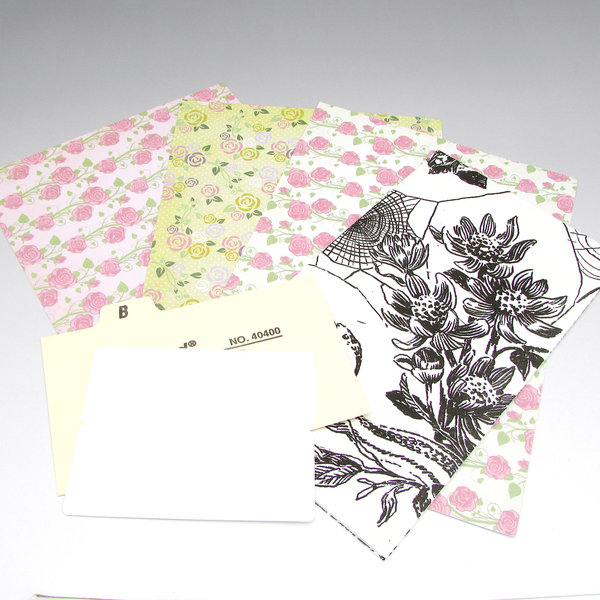 Floral Junk Journaling Embellishment Pack